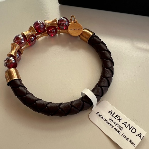 Alex and Ani Rooted & Path of Life Bracelet Set Brand New - Picture 3 of 4